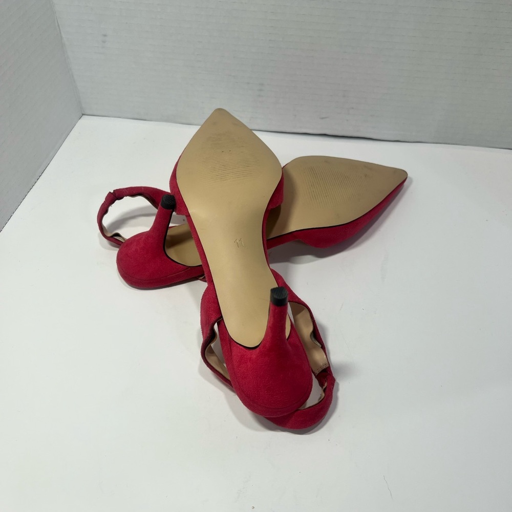 FSJ Red Women's Heels - Picture 5 of 5
